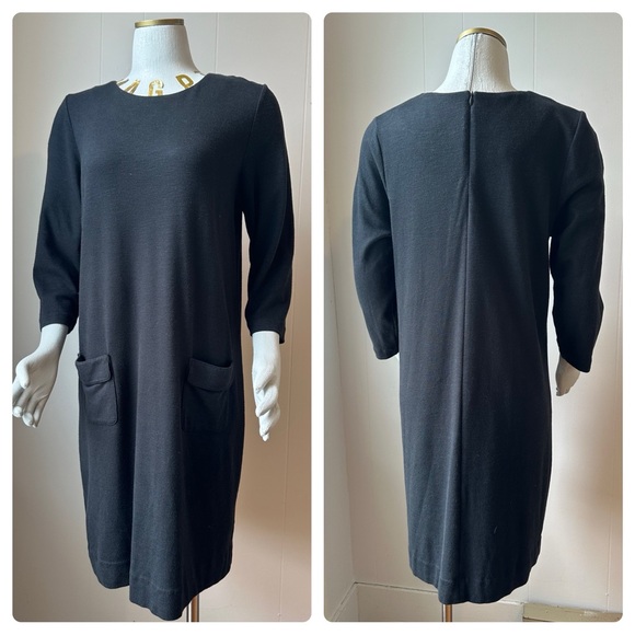 J. JILL Minimal Ponte Shift Dress, Medium - Picture 1 of 12
